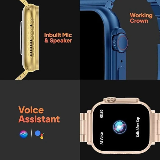 7 in 1 Gold Ultra Watch